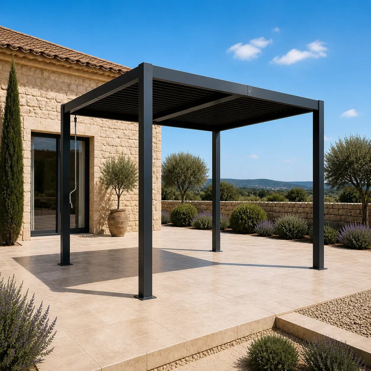 Céleste - Pergola bioclimatique 3x3